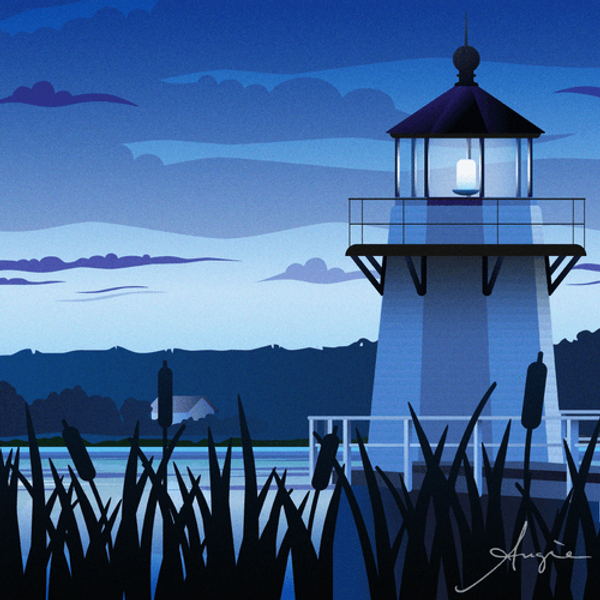 Lighthouse at Dawn