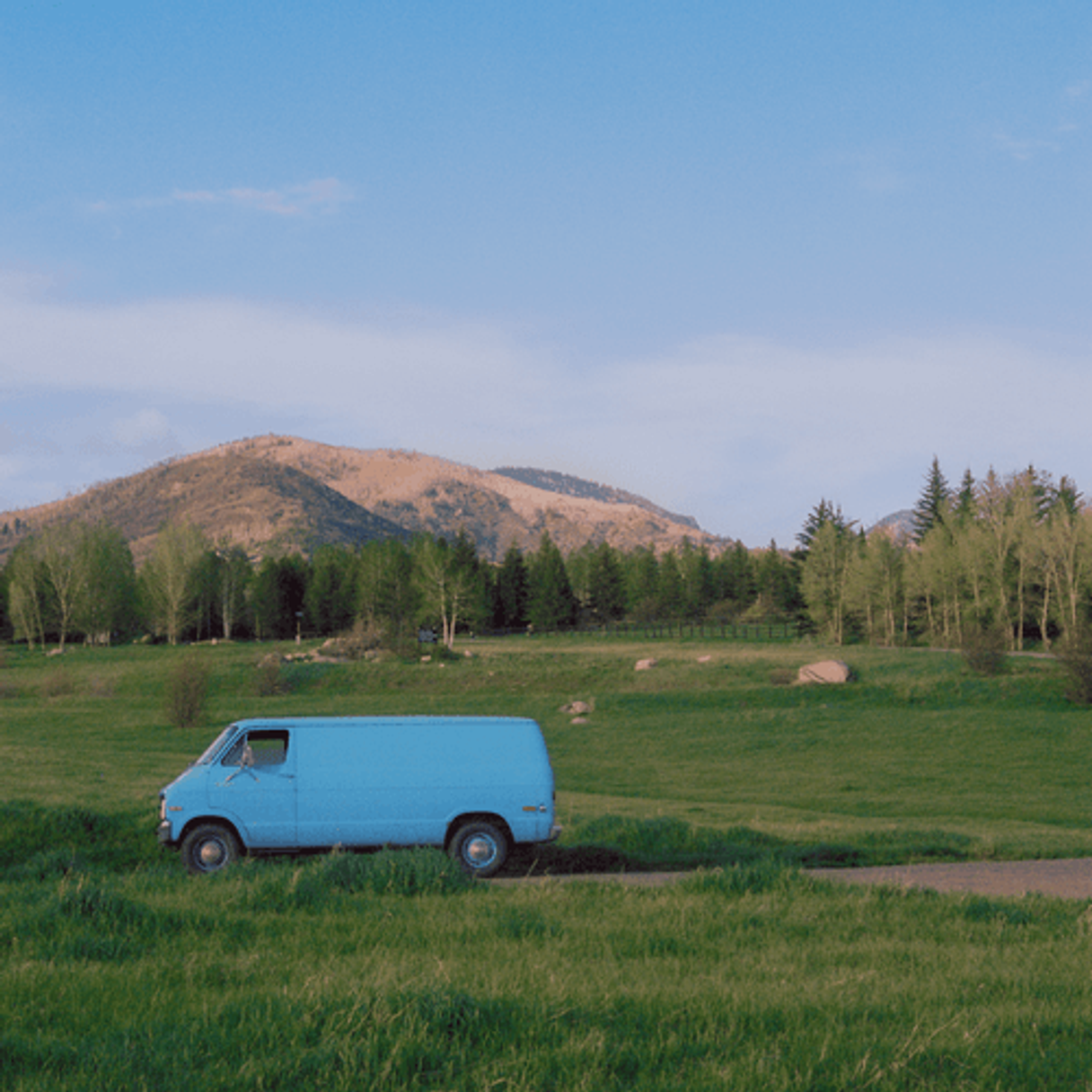 Blue Van