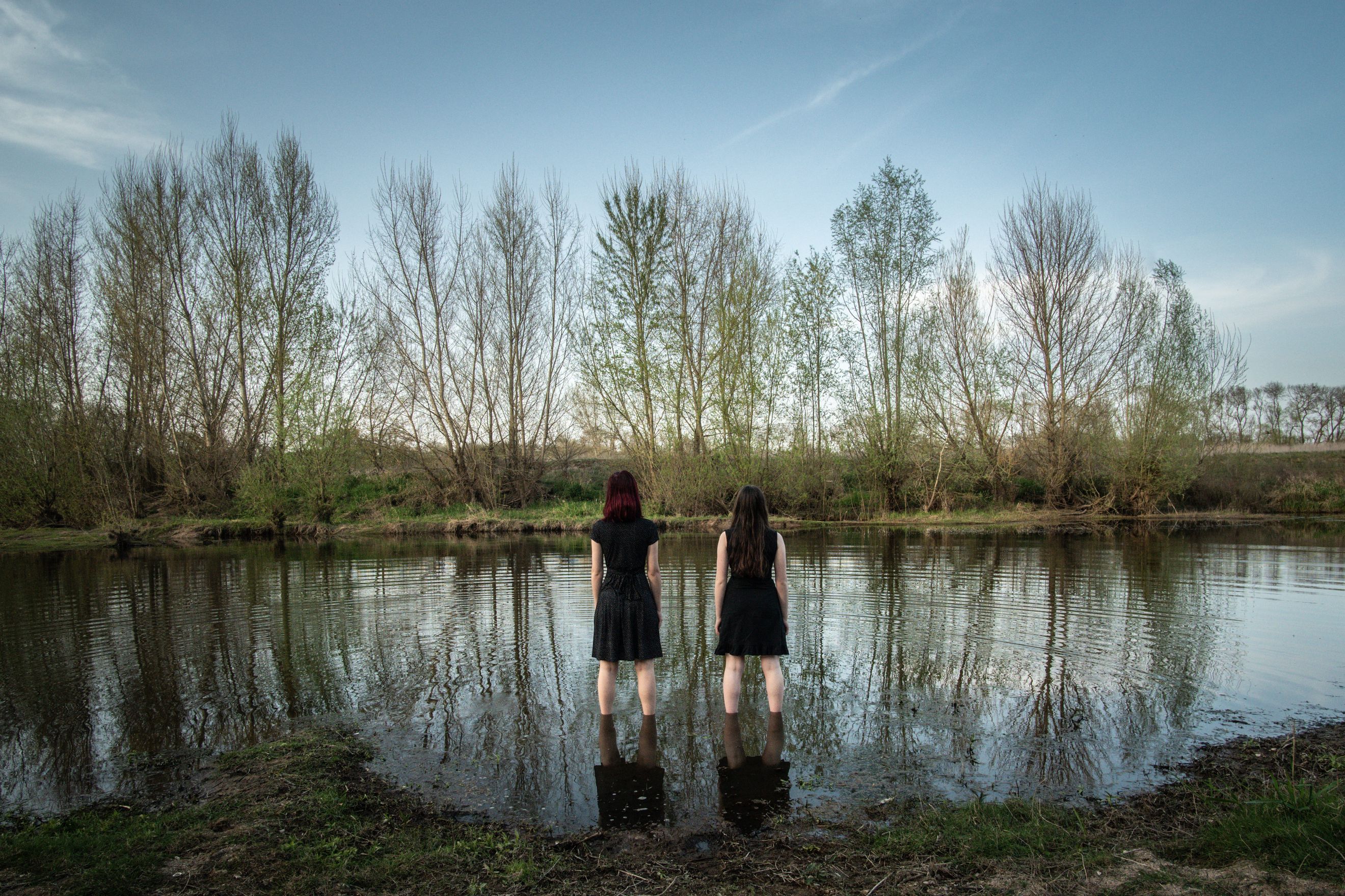 Together in the river 